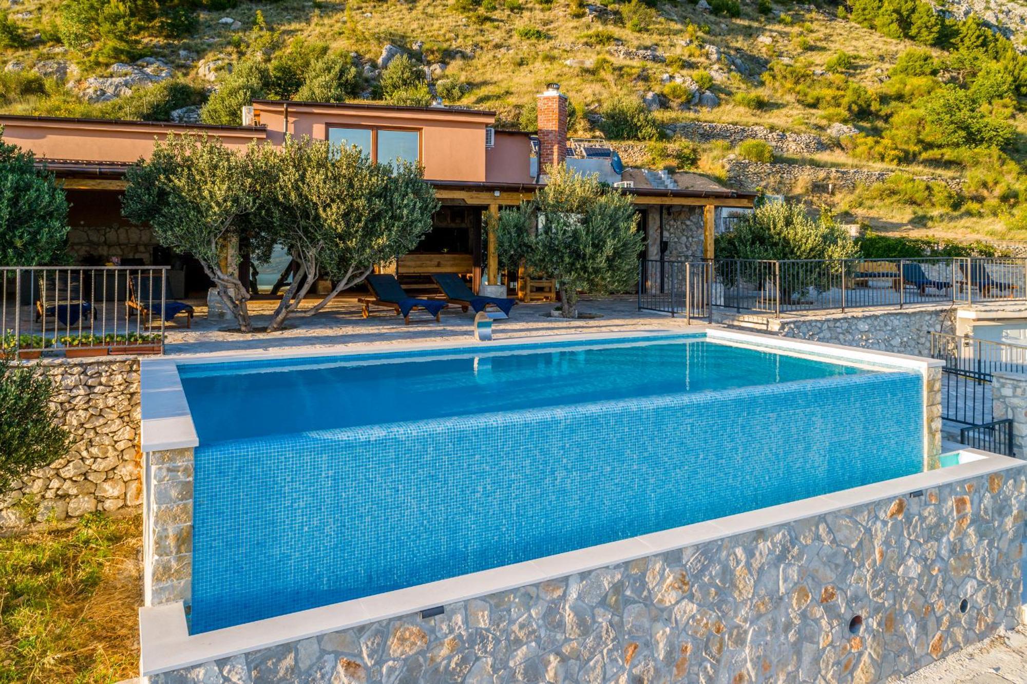 Villa Secluded Paradise Omiš Exteriér fotografie